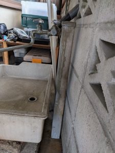 笠岡市／水栓柱の水漏れによる交換工事